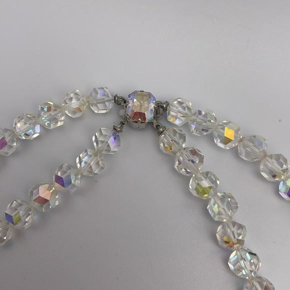 crystal necklace vintage A13 - Picture 6 of 6